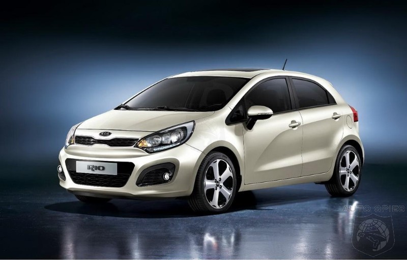 2012 Kia Rio First Official Image and Detail